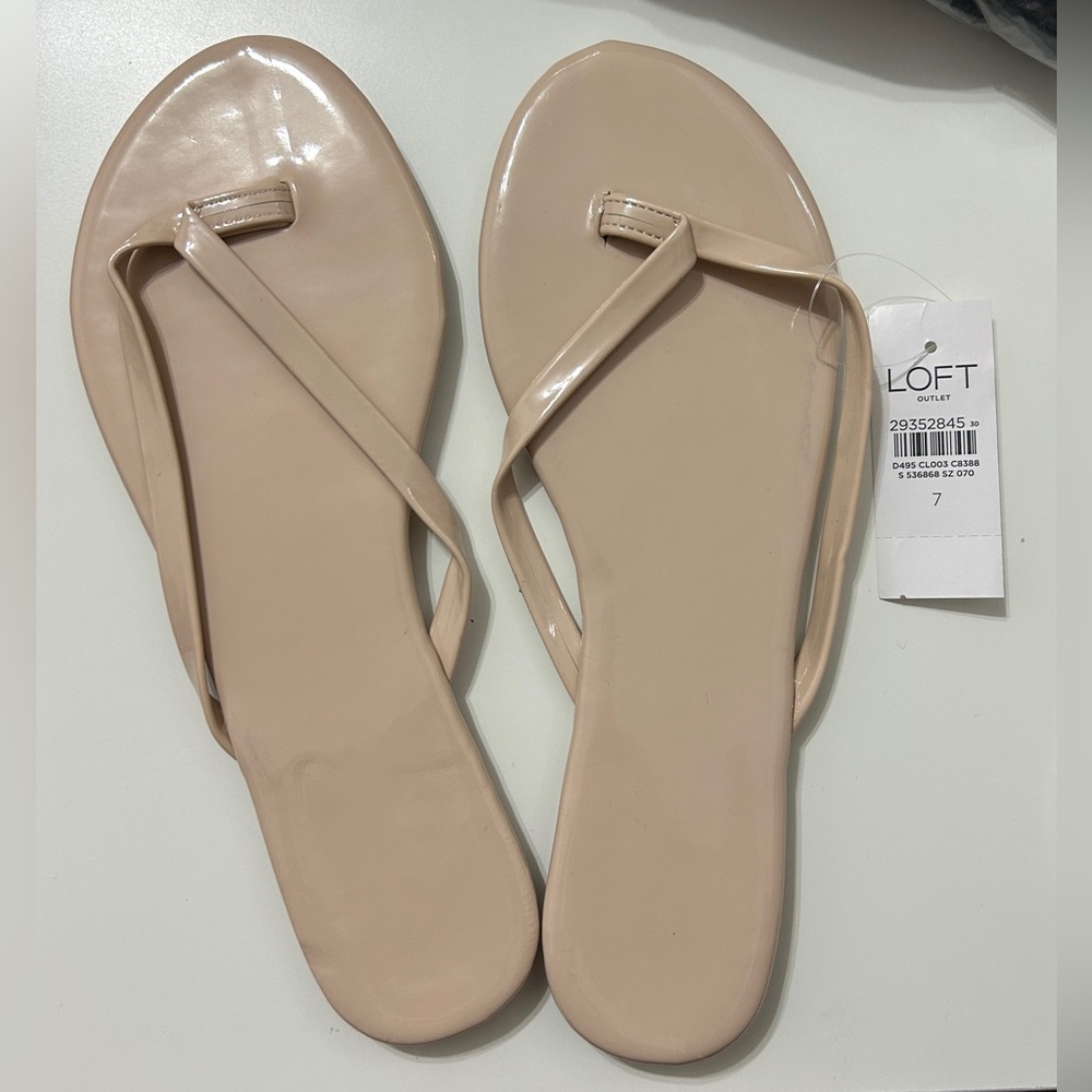 NWT J. Crew Outlet Flip Flops
